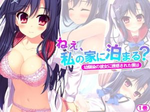 ねぇ、私の家に泊まる？幼馴染の彼女に誘惑された僕は 1巻 [作品ID:d_129404]