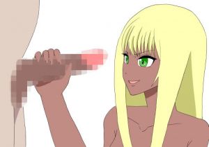 黒ギャルとおっさん [作品ID:d_129719]