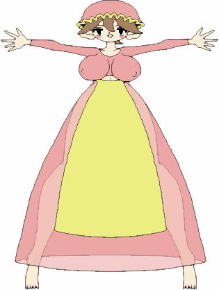 脚長巨乳の女の子 [作品ID:d_131657]