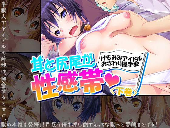 耳と尻尾が性感帯・けもみみアイドルおさわり握手会 下巻 [作品ID:d_132089]