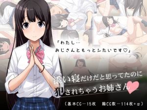 添い寝だけだと思ってたのに犯されちゃうお姉さん [作品ID:d_132090]