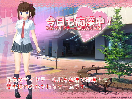 今日も痴漢中！ Vol9 サイドテール系元気JK編 [作品ID:d_133515]