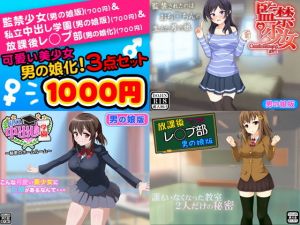 可愛い美少女を男の娘化！＜3点セット＞ (ふぁるす)