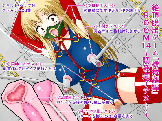 絶頂脱出ゲーム「機械姦編」ROOM14~調教完了テスト~ (人工美少女製作所) 絶頂脱出ゲーム「機械姦編」ROOM14~調教完了テスト~ (人工美少女製作所)