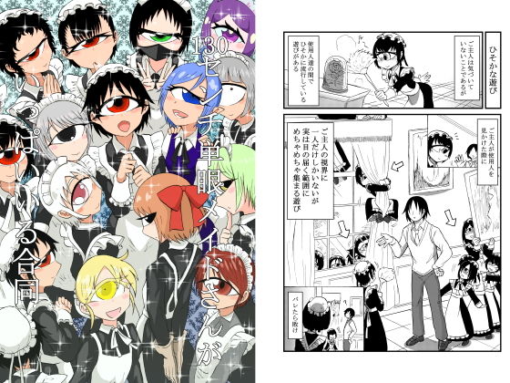 130センチ単眼メイドさんがいっぱいいる合同 (悪癖) [d_134845]