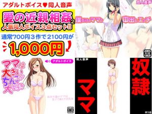 愛の近親相姦2！同人音声アダルトボイス人気作3点セット！ (武華家) [d_135293]