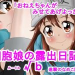 細胞娘の露出日記 √b (進撃のなめこ) [d_135959]