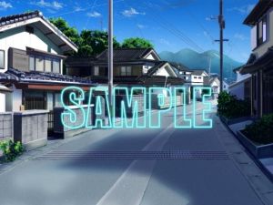 背景素材:住宅地1(少年舎) [d_139062]