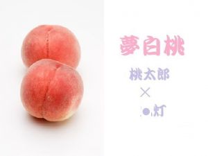夢白桃(千切り野菜) [d_139412]