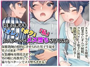 可愛い男子を「オレ」「ボク」「私」3パターンでメス堕ちさせてみた(合丼来来) [d_149231]