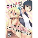 100万の借金を返済するためにオレがエルフ美少女にTSして身体を売る本(SOTOKARASATTO) [d_149591]