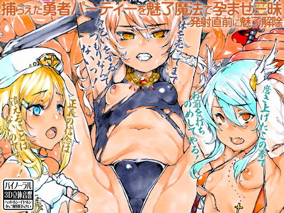 捕らえた勇者パーティーを魅了魔法で孕ませ三昧 発射直前に魅了解除(ケチャップ味のマヨネーズ) [d_154860]