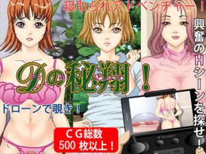 Dの秘翔！ディのひしょうドローンで覗き！寝取られADV(Pピング) [d_158284]