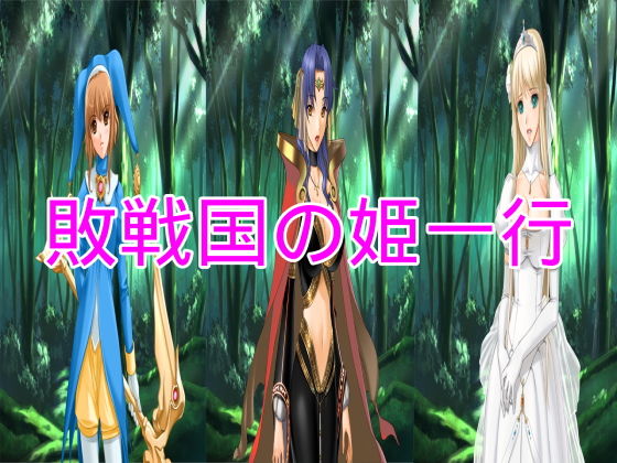 敗戦国の姫一行(ハードコア001) [d_161559]