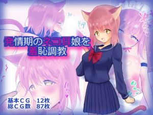 発情期のネコ耳娘を羞恥調教(にゃんだらけ) [d_162906]