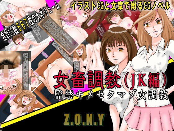 女畜調教（J○編） 監禁キメセクマゾ女調教(Z.O.N.Y) [d_164290]