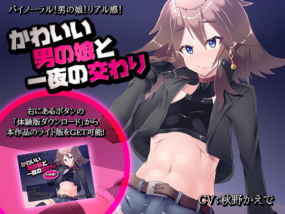 【ライト版は無料！】かわいい男の娘と一夜の交わり(煙屋) [d_164346]