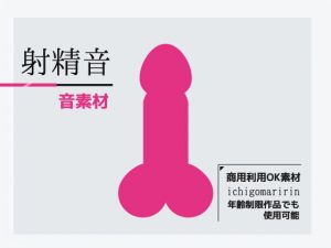 音素材「射精音」～商用OK著作権フリー(いちごマリ凛) [d_166539]