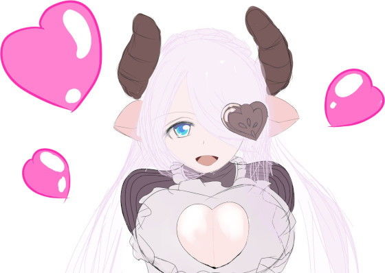 ナルメアお姉ちゃんと甘いチョコ(栄) [d_166713]