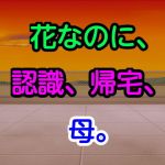 花なのに、認識、帰宅、母。(十八) [d_169042]