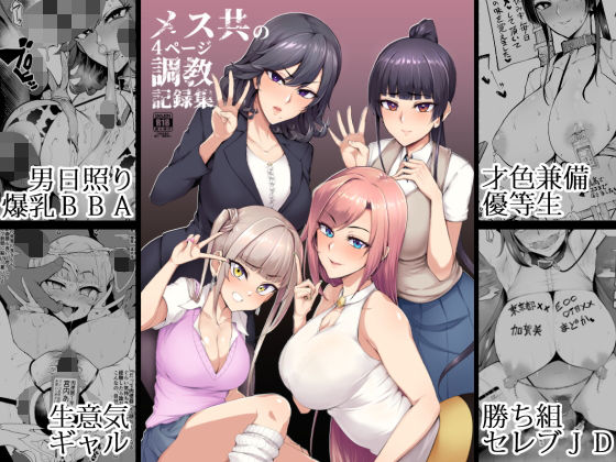 メス共の4ページ調教記録集(A極振り) [d_171487]