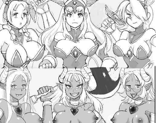 女戦士を熱湯で釜ゆで処刑！(ゼラチンマン) [d_177687]