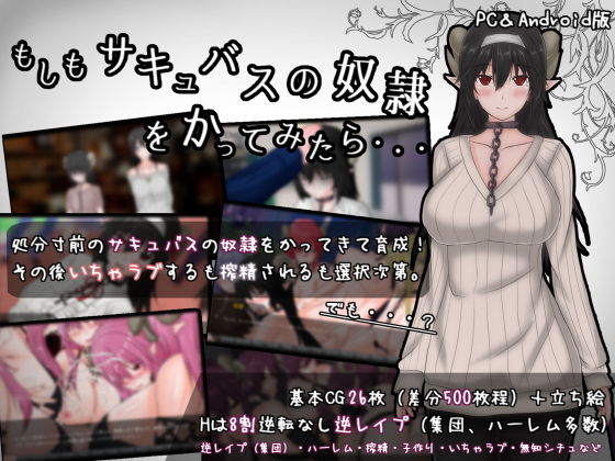 もしもサキュバスの奴●をかってみたら・・・(まんじゅうX) [d_177389]