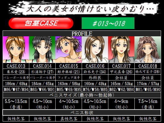 包茎CASE.013～018(ggg企画) [d_181739]