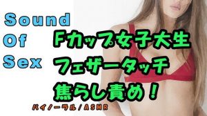 実演録音！巨乳Fカップ女子大生からフェザータッチとキス我慢！？壁の薄い部屋で焦らされながら責められる！！ ASMR/バイノーラル/M男向け/催●音声/エロボイス(ヨルマガ！ -ASMR Night Life Media-) [d_184801]