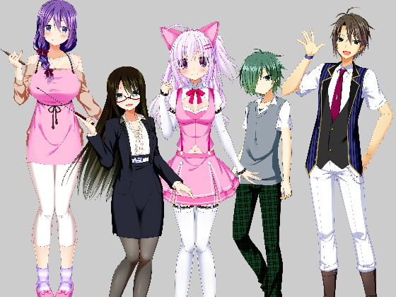 萌えキャラ着せ替え4(ジークンソフト) [d_185970]