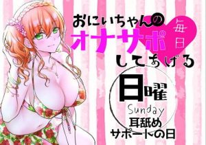 （日）おにいちゃんのオナサポ毎日してあげる〜耳舐めサポートの日〜(ABCs) [d_188491]