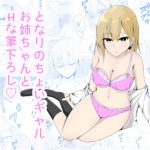 となりのちょいギャルお姉ちゃんとHな筆下ろし(さーべるまんがー) [d_190030]