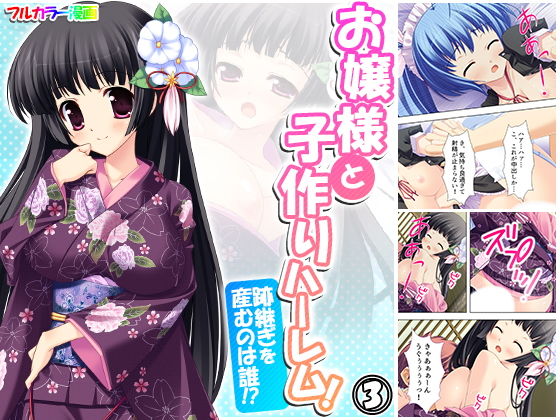 お嬢様と子作りハーレム！跡継ぎを産むのは誰！？ 3巻(アロマコミック) [d_190523]