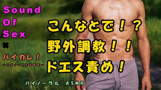 バイカレ！×ノンフィクションSEXボイス！実録！山や川や公園でガチムチドSに調教生ハメ！！ASMR/バイノーラル/エロボイス/催●音声/野外/実演/羞恥/癒し☆(ヨルマガ！ -ASMR Night Life Media-) [d_191081]