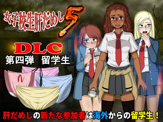 女子校生肝だめし5（DLC4-留学生）(ティー・エンタ・ぴー) [d_191311]