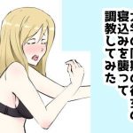 大学の同期に家を占領されて迷惑をかけられまくっているので、同期の彼女の寝込みを襲って調教してみた(プラスエッチ) [d_192642]