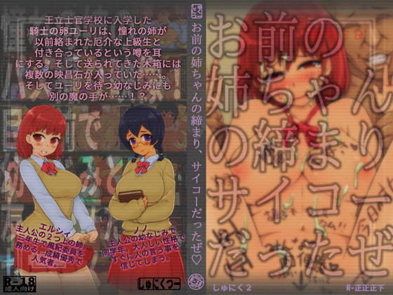 お前の姉ちゃんの締まり、サイコーだったぜ(しゅにく2) [d_193834]