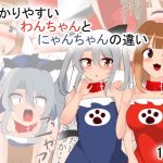 分かりやすい わんちゃんとにゃんちゃんの違い(あまざけ亭) [d_194146]