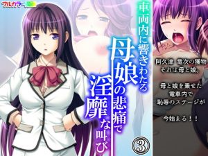 車両内に響きわたる母娘の悲痛で淫靡な叫び 3巻(アロマコミック) [d_194516]