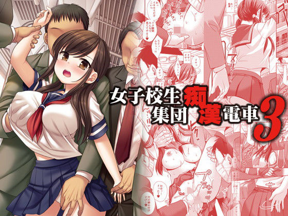女子校生集団痴●電車3(ナギヤマスギ) [d_197015]