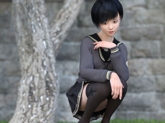 目つきの悪い無表情系スポーツ少女に公園のトイレで汗だくオナ見せ。脇汗直嗅ぎパンツ直嗅ぎ。事務的指示オナ。(へっぽこドM) [d_198400]