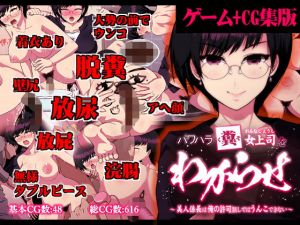【ゲーム＋CG集】パワハラ糞女上司をわからせ 〜美人係長は俺の許可なしではうんこできない〜(わからせ制作委員会) [d_198866]