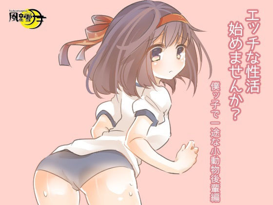 エッチな性活始めませんか？ 僕ッ子で一途な小動物後輩編(風花雪月) [d_197451]