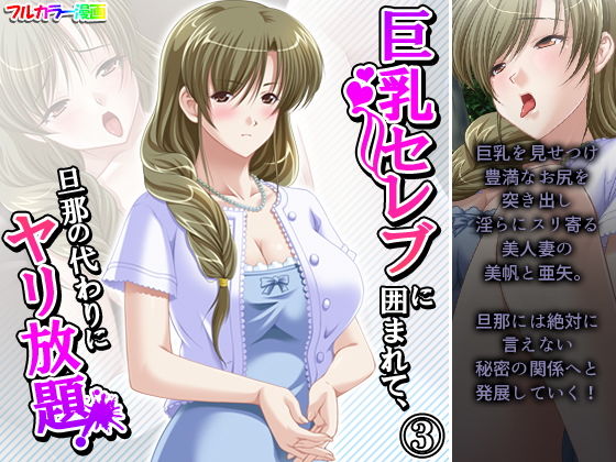 巨乳セレブに囲まれて、旦那の代わりにヤリ放題！ 3巻(アロマコミック) [d_199947]