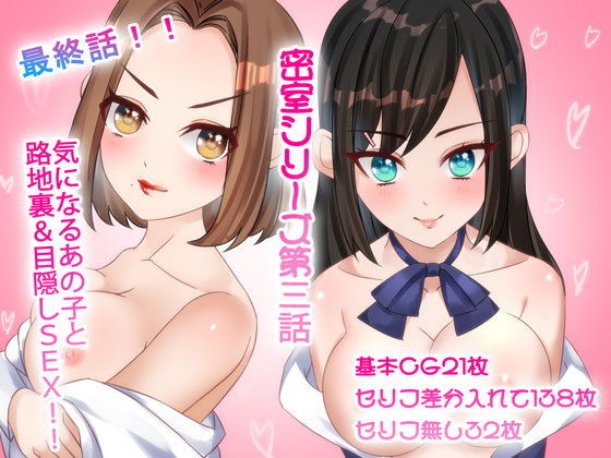 密室シリーズ 第三話 気になるあの子と路地裏＆目隠しSEX！！(みるくせーき) [d_201081]