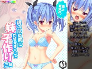 極上夏休み！親の居ぬ間に妹が甘えまくって子作り三昧 10巻(アロマコミック) [d_203732]