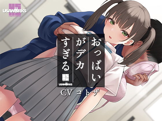 セクハラに無頓着なクールJKは小柄なのにおっぱいがデカすぎる(USA WORKS) [d_204560]