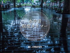 Aqua Meditation 水中音瞑想タイマー(癒し音響研究所) [d_204726]