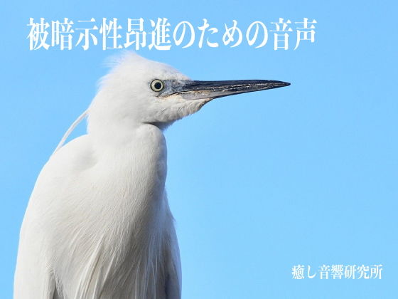 被暗示性昂進の為の音声(癒し音響研究所) [d_204739]