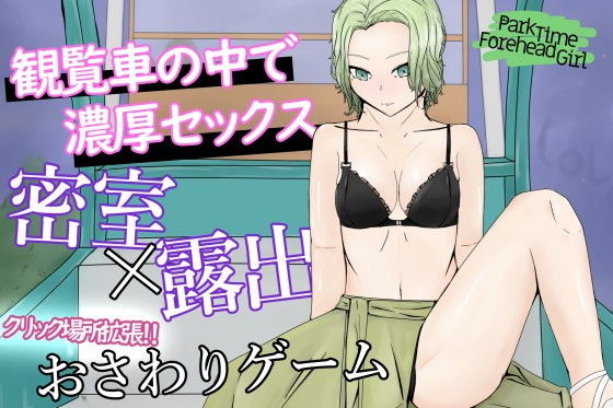 ParkTimeForeheadGirl〜夜の観覧車でデコだし彼女と露出プレイ〜(青。) [d_205505]